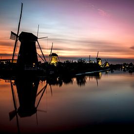 Windmolens kinderdijk van sjaak vogel