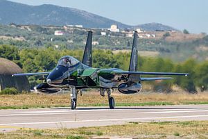 Die saudische Boeing F-15 Eagle ist eingetroffen.
