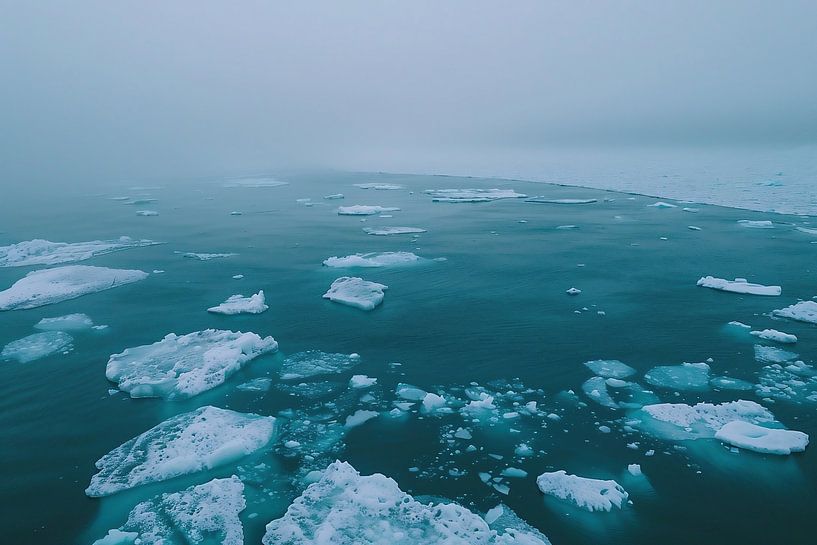 Polareis im Morgenlicht von fernlichtsicht