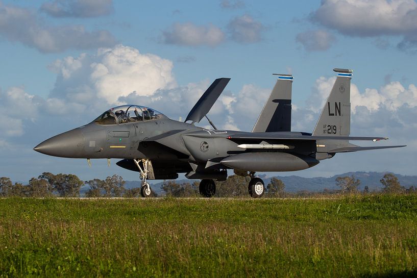 F-15E Strike Eagle de l'armée de l'air des États-Unis par Dirk Jan de Ridder - Ridder Aero Media