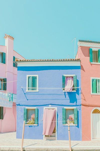 pink curtains by Michael Schulz-Dostal