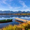 Das einsame Boot am Hopfensee von Christina Bauer Photos