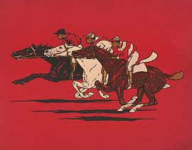 Die Läufer (1900) von Timeless Artworks
