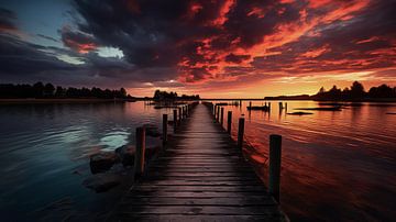 La passerelle sur Harry Cathunter