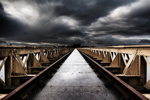 Alte Brücke am Sumpf in Den Bosch