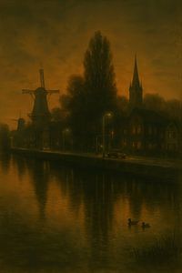 Gouda, Mühlen.