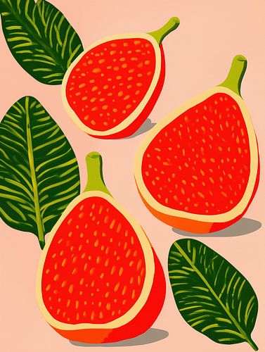 Les figues sont mûres | fraîcheur, exotisme et joie de vivre sur Frank Daske | Foto & Design