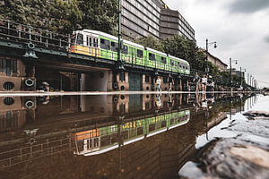 Die Alte Straßenbahhn von Budapest