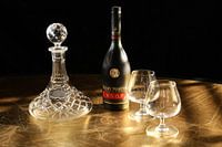 Set-up with cognac and karaft