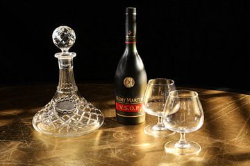 Set-up with cognac and karaft