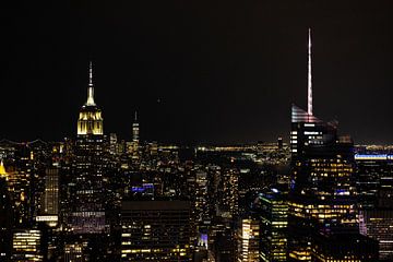 New York bij Nacht van Patrick Lindeboom Photography