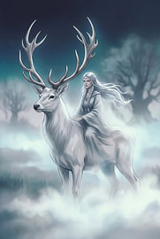 Der Reiter auf dem weißen Hirsch von Markus Gann