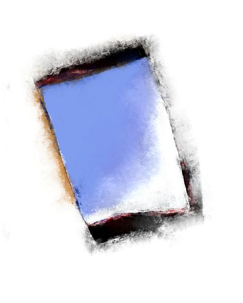 The Hole - abstracte kunst, raam, ingang, uitgang van Nelson Guerreiro