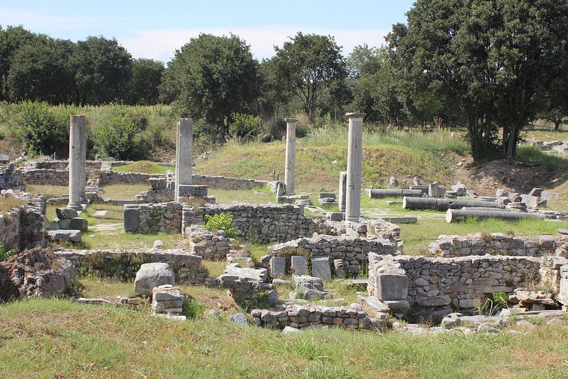 Ausgrabung / Ruine der Agora von Philippi / Φίλιπποι (Daton) - Griechenland von ADLER & Co / Caj Kessler