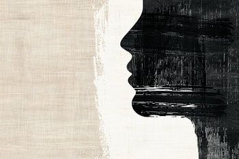 Modernes minimalistisches Kunstwerk
