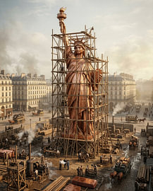 Liberty in the Making by Retrotimes