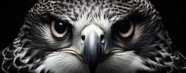 Eye contact Eagle by ARTEO Paintings