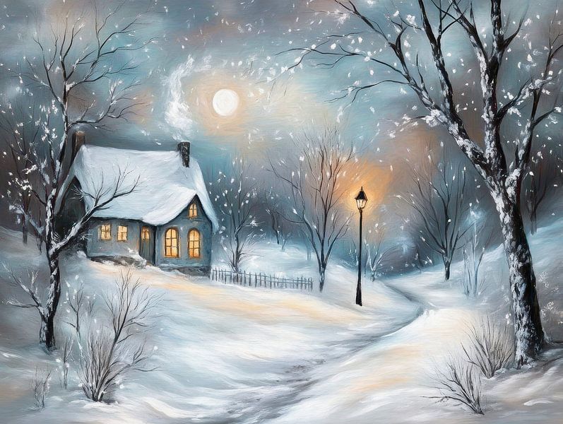 Fairytale winter by Jutta Maria Pusl
