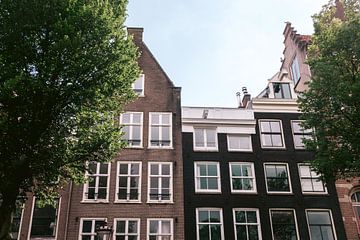 Amsterdamse grachten panden van Lindy Schenk-Smit