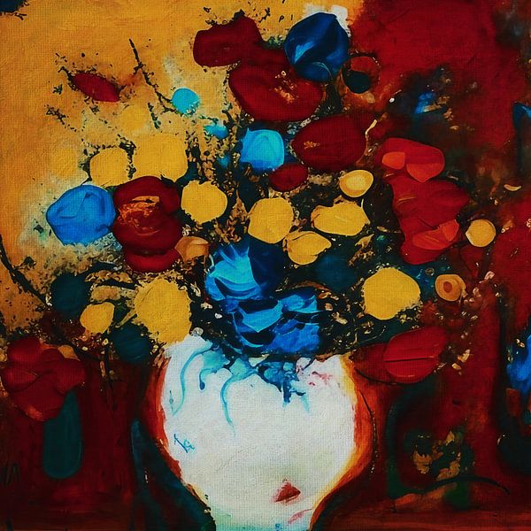Nature morte de fleurs 21 par Jan Keteleer