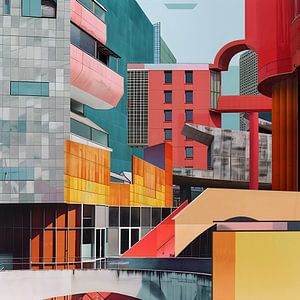 ARCHITECTUUR COLLAGE 37 / 70e jaren