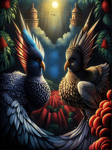 Paper birds 8