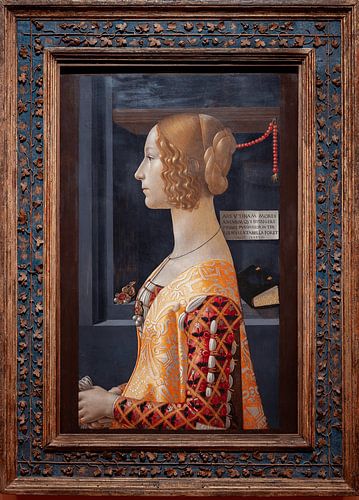 Domenico Ghirlandaio  1449-1494  Italianpainter, frescoist and mosaicist  Portrait of Giovanna Tornabuoni