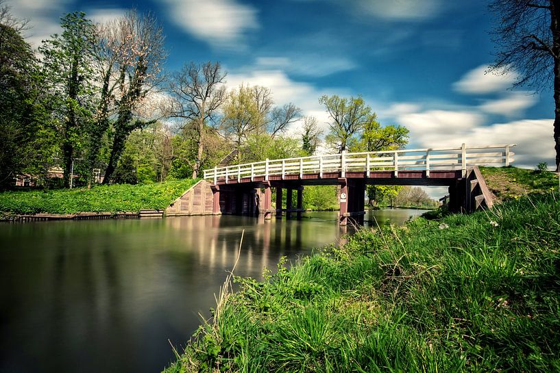 The Kromme Rijn near Rhijnauwen in Bunnik (II) by André Blom Fotografie Utrecht