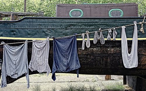 Was hanging to dry