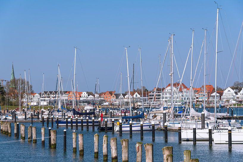 Port de plaisance à Priwall par Peter Baier
