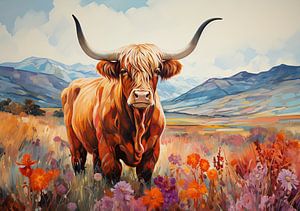 Highland Cow Kuh Scottish Cattle Schottischer Highlander Hochlandrind