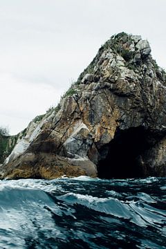 Cave in the sea