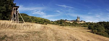 Panorama van het klooster Banz (Opper-Franken/Beieren)