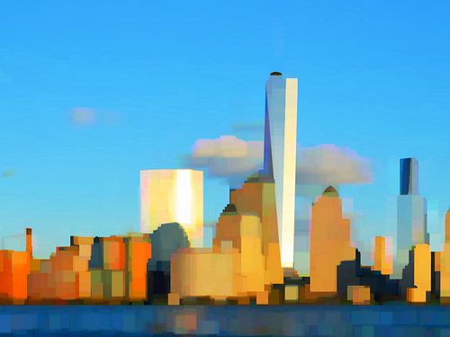26. City-art, abstract, city G