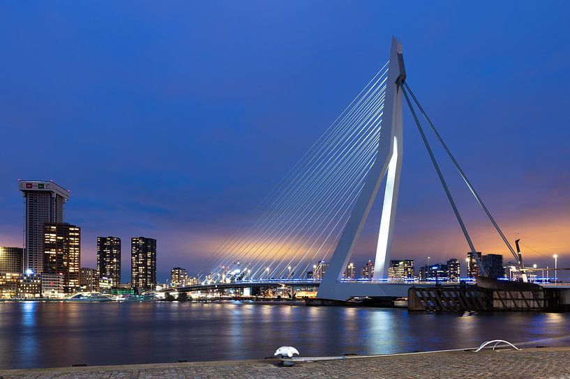 Skyline von Rotterdam von Mark Bolijn