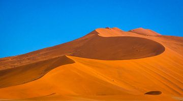 Schöne Linien in den roten Dünen von Sossusvlei, Namibia von Rietje Bulthuis
