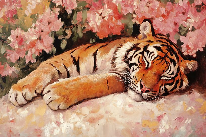 Sleeping Tiger von Treechild