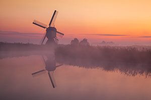 Nebel auf der Broekmolen