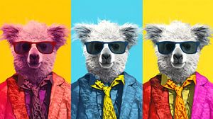 Warhol: Koala Coolness van ByNoukk