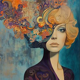 Vrouw Haar van Kunst Kriebels