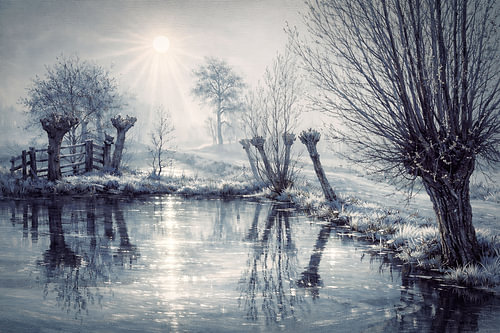 Winter im Polder @ Bergambacht