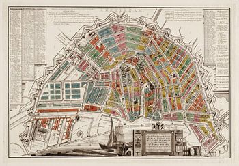 Amsterdam, kaart 1765