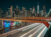 New York City Skyline from the Brooklyn Bridge by Patrick Groß thumbnail