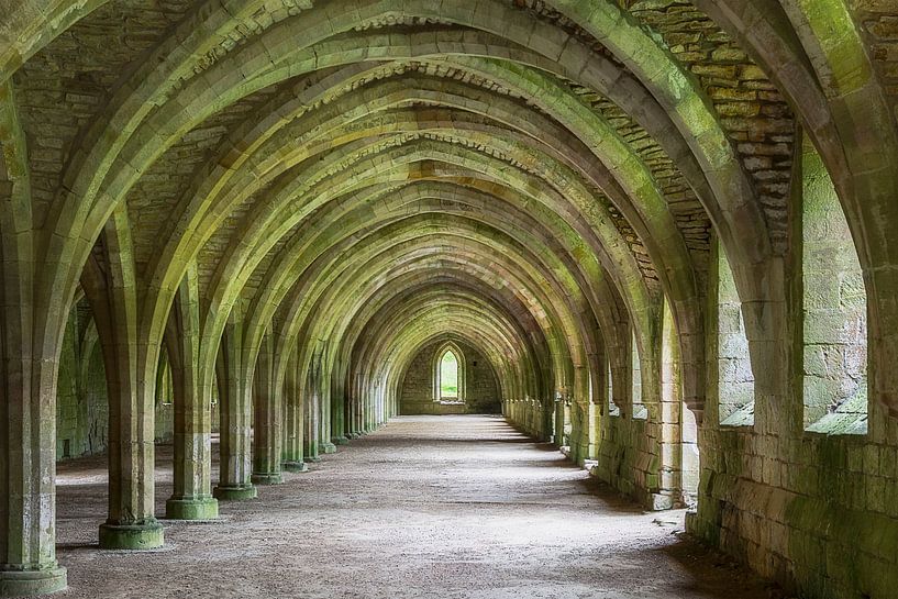 Fountains Abbey van Truus Nijland