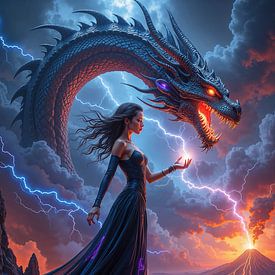 ZORYNTHA – Die Magierin und ihr blauer Drache im Sturm von INFERAURUM