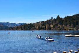 Titisee im Schwarzwald von Claudia Evans