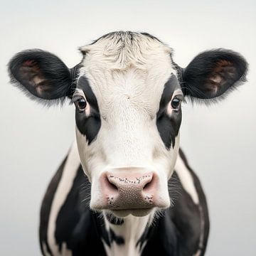 Portret van een koe van KoeBoe