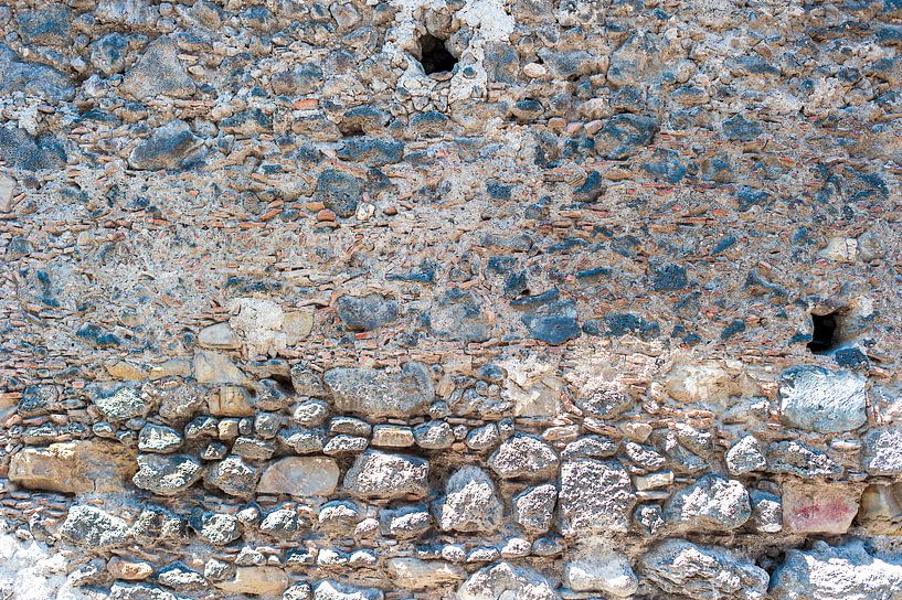 Eine Mauer auf Sizilien von Rob Donders Beeldende kunst