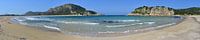 Panoramabaai in Peloponnesos, Griekenland