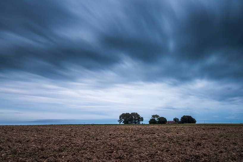 Abendliche Landschaft von Bart Vodderie